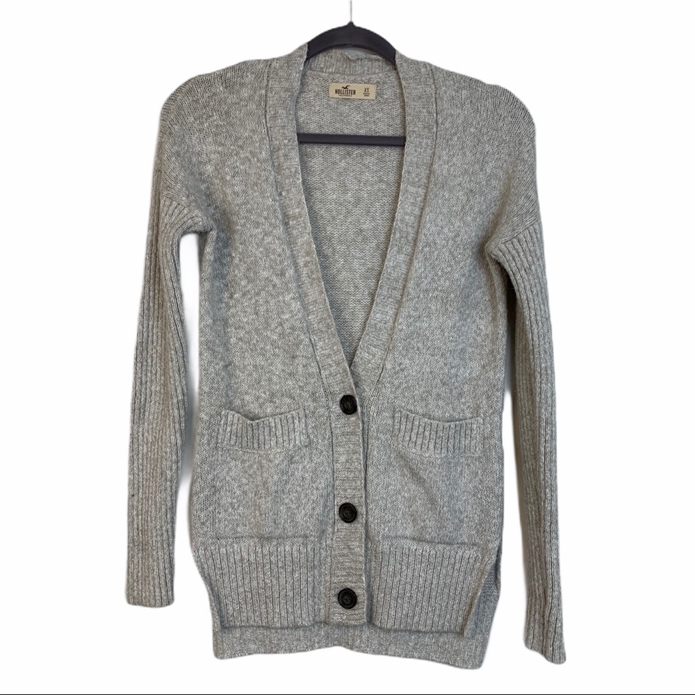 Hollister Tan Cardigan Sweater